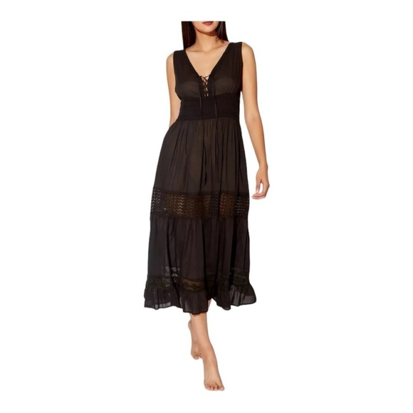 Bleu Rod Beattie India Bazaar Swim Maxi Dress - Picture 1 of 7